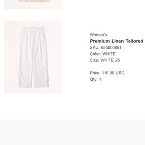 Linen Pant never worn